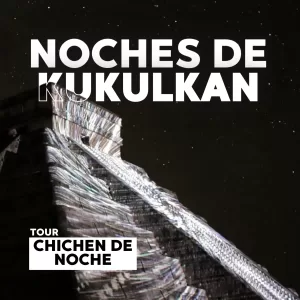 Noches de KUKULCAN - Espect&aacute;culo de Luces en CHICHEN ITZA - Show Nocturno